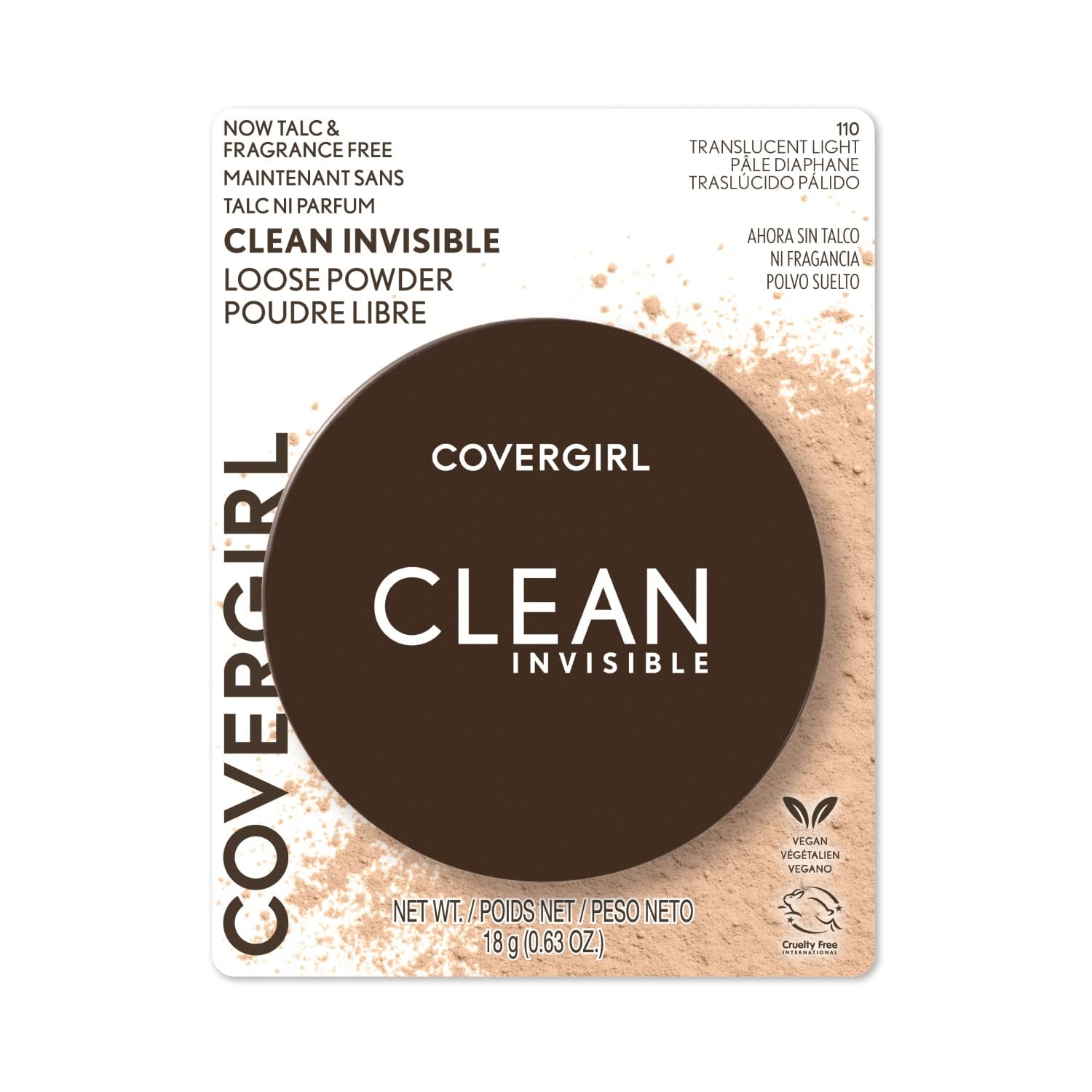 COVERGIRL Clean Invisible Loose Powder Translucent Light