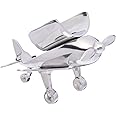 GODINGER SILVER ART Airplane Bottle Holder, Silver