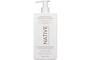 Native Moisturizing Conditioner, Coconut & Vanilla, Sulfate & Paraben Free, 487 mL