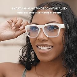 OhO Smart Glasses,32G MP3 Bluetooth Sunglasses with