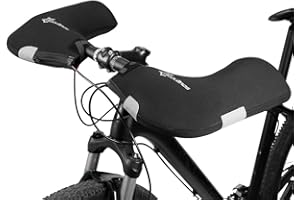 ROCKBROS ROCK BROS Handlebar Covers Cold Weather Mountain Bike Handlebar Warmers Windproof & Coldproof Commuter MTB Bicycle Bar Warmer Covers