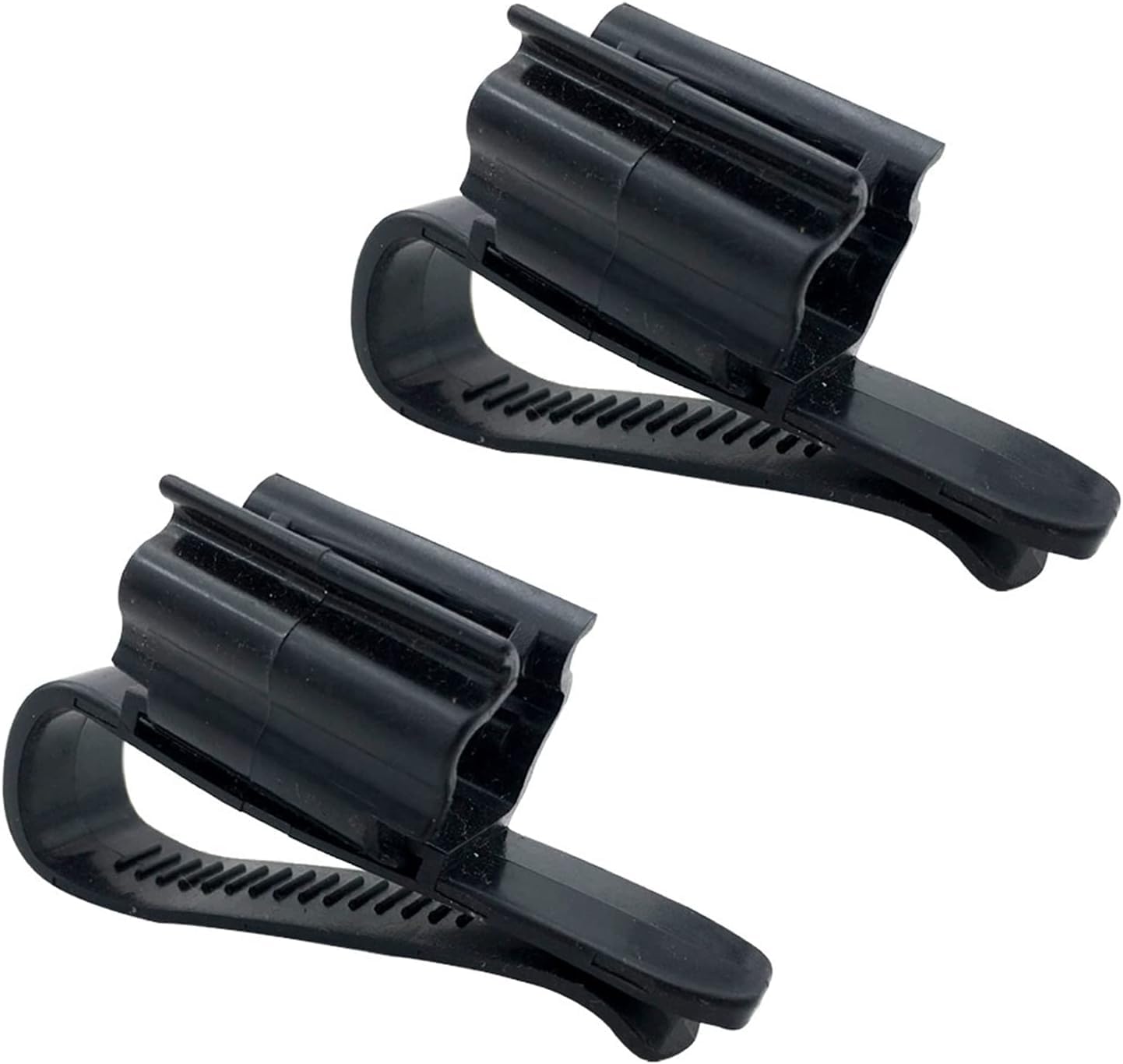 Photo 1 of 2Pcs Fish for Tank Mounting Clip Water Pipe Hose Holder Multifunction Adjustable Clamp for 0.31""-0.62"" Dia Tub Aquarium Tube Holder, Aquarium Air Pump Accessories Aquarium Pumps and Filters (Black)