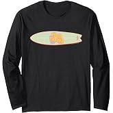 Paul Frank Surfboard Retro Long Sleeve T-Shirt