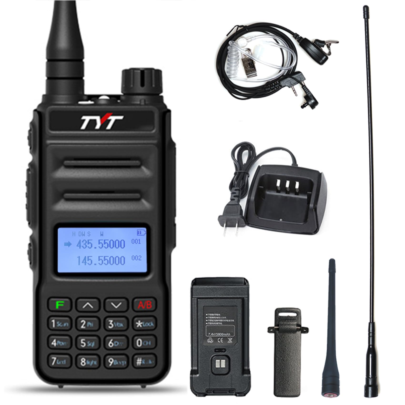 Photo 1 of Ham Radio TYT TH-UV88 Handheld Dual Band VHF UHF Two Way Radio Analog Amateur Long Range Walkie Talkies for Adults, Hiking Camping Hunting Survival Gear, Support Chirp, 200 Channels, CTCSS/DCS, Scan