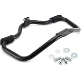 MoKitDora Sportster Crash Bar Highway Rail Mustache Engine Guard 1.25" Fat for Harley 2004-2022 XL and 2008-2013 XR Models, Matte Black