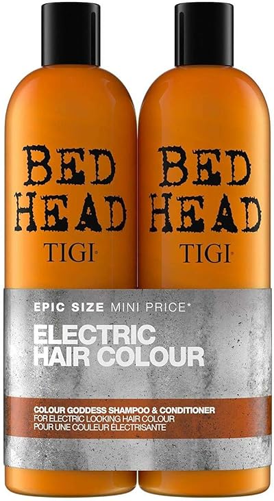 Tigi Bed Head Colour Goddess Shampoo Conditioner 750ml Duo Pack for Colored Hair