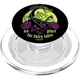 Disney Villains Maleficent Dragon No Place for Fairy Tales PopSockets PopGrip for MagSafe