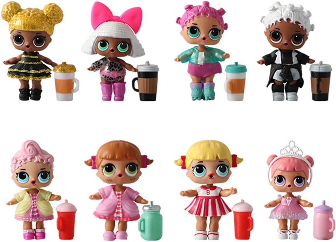 Ming-Y LOL Surprise Doll Funny Egg Adivina Ball Caja ciega para niña Juguete (Aleatorio): Amazon.es: Hogar