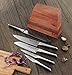 Cangshan X Series 59915 6-Piece German Steel Forged Knife Block Set