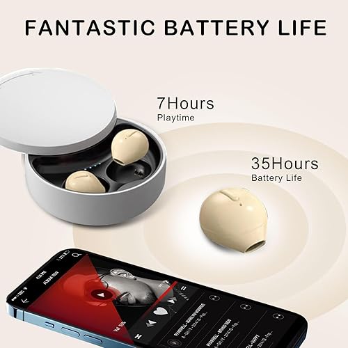 Invisible Earbuds Sleep Smallest Bluetooth Earbuds Mini Wireless