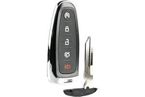 USARemote Fob for 2011-2019 Ford Lincoln Smart Key Fob Keyless Entry Remote (Black, Plastic, Car/SUV/Truck, Multiple vehicle 