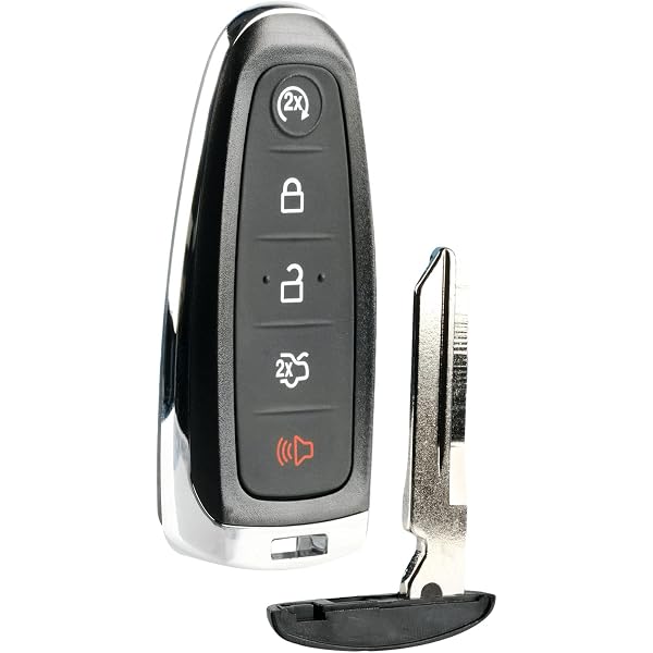 ECCPP Replacement fit for Uncut Keyless Entry Remote Key Fob F ord Flex/Focus/Fusion KOBLEAR1XT