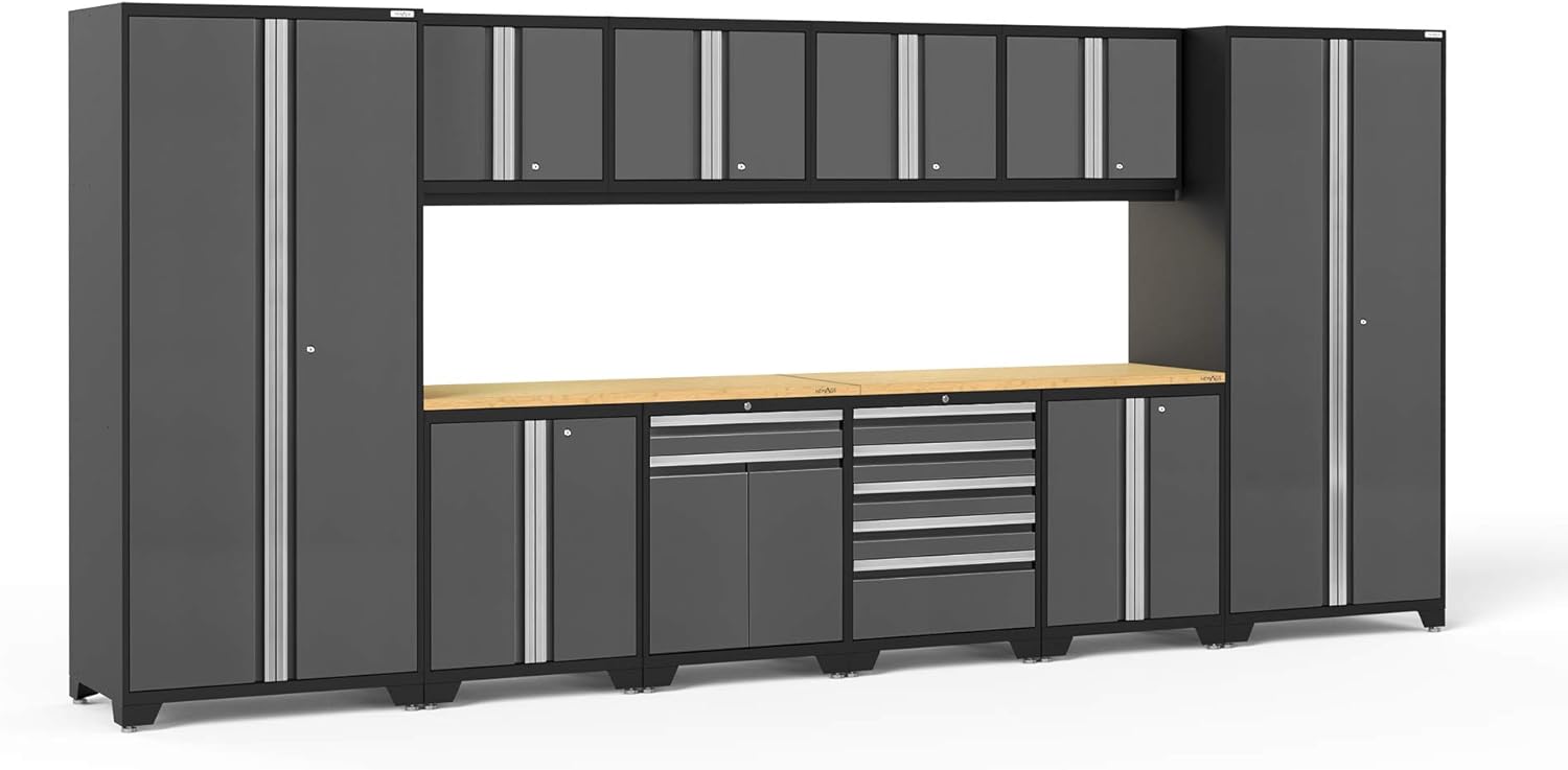 NewAge Products Pro Series Gray 12 Piece Set, Garage
