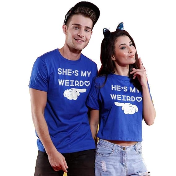 Weirdo Anniversary Crop Printed Cotton T-Shirt and Crop Top for Men and Women