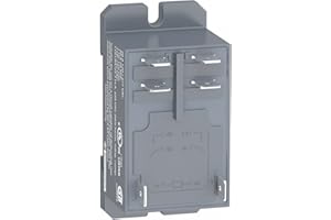 CAI - SCHNEIDER ELECTRIC Schneider Electric 230VAC, 6-Pin Bottom Flange, Din Rail Enclosed Power Relay; Electrical Connection: 1/4" Tab Terminal
