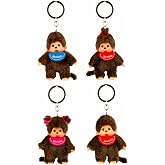 Monchhichi BLIND PICK Classic Plush Keychain - 1 of 4 pcs