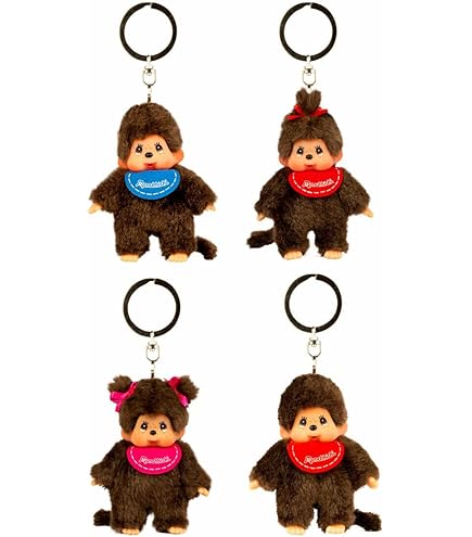 Sekiguchi 203802 Original Monchhichi Girl in Bathrobe, Approx. 20 cm Cuddly Toy Made