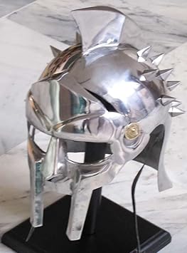 ANTIQUENAUTICAS Maximus Gladiator Helm Medieval Römisch Griechische Spartan Armour Film Replica Kostüm