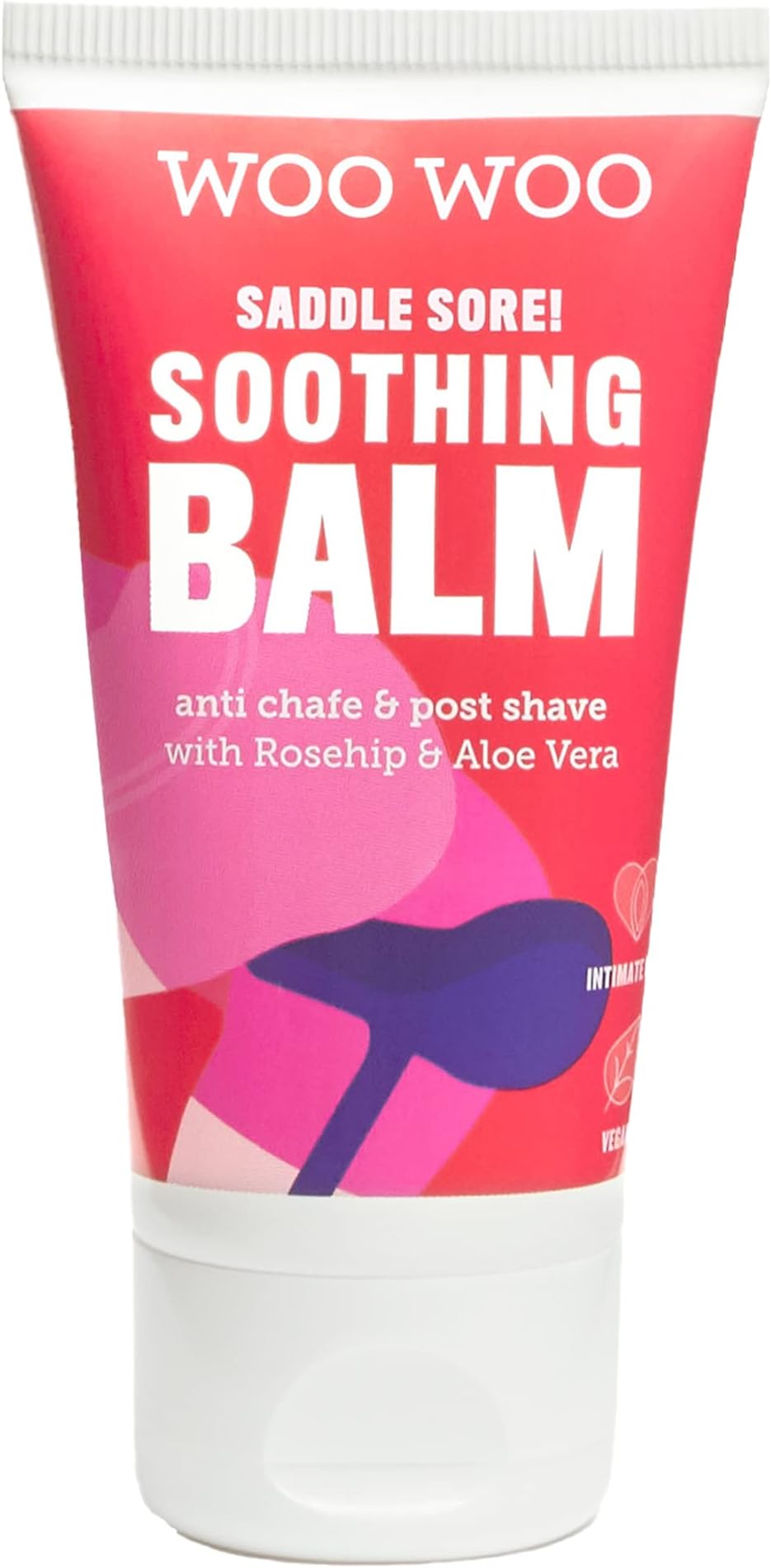 woowoo Saddle Sore! Womens Soothing Balm Vegan Anti Chaffing Sensitive Skin 50ml