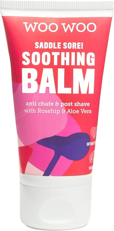 woowoo Saddle Sore! Womens Soothing Balm Vegan Anti Chaffing Sensitive Skin 50ml