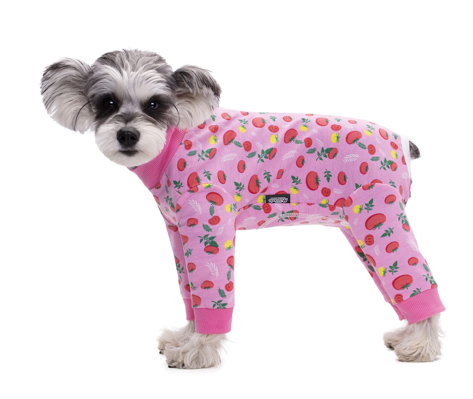 BT Bear Small Dog Clothes,Elastic Pet Onesie Clothes Protect Joints Anti-hair Anti Licking,Wound Protection Puppy Pajamas PJS Dog Jumpsuit For Small Dogs(S,Pink) — image 1