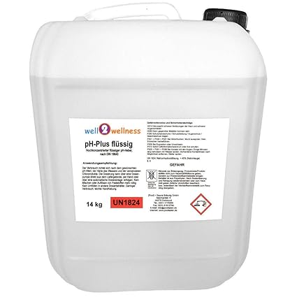well2wellness pH Heber flüssig/pH Plus flüssig 14 kg