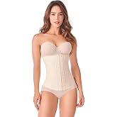 Ann Chery 2021 Latex Waist Trainer for Women |3 Hook Body Shaper|High Compression Colombian Waist Cincher |Daily &amp; Sports Use