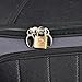 South Main Hardware 810106 TSA, Solid Brass, 3/4-Inch Wide Body, 4-Pack, Approved Luggage Lock