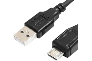 Camulti VMC-MD4 Digital Camera Micro USB Cable 5pin Data Transfer & Charger Cord 4.9ft with magnetic ring,Compatible with SON