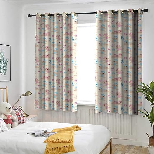 Amazon Com Marymunger Baby Waterproof Window Curtains Baby Boy