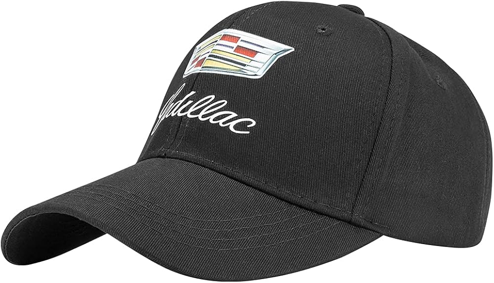 fit Cadillac Baseball Hat Cap,Men and Women Adjustable Car Logo Cap