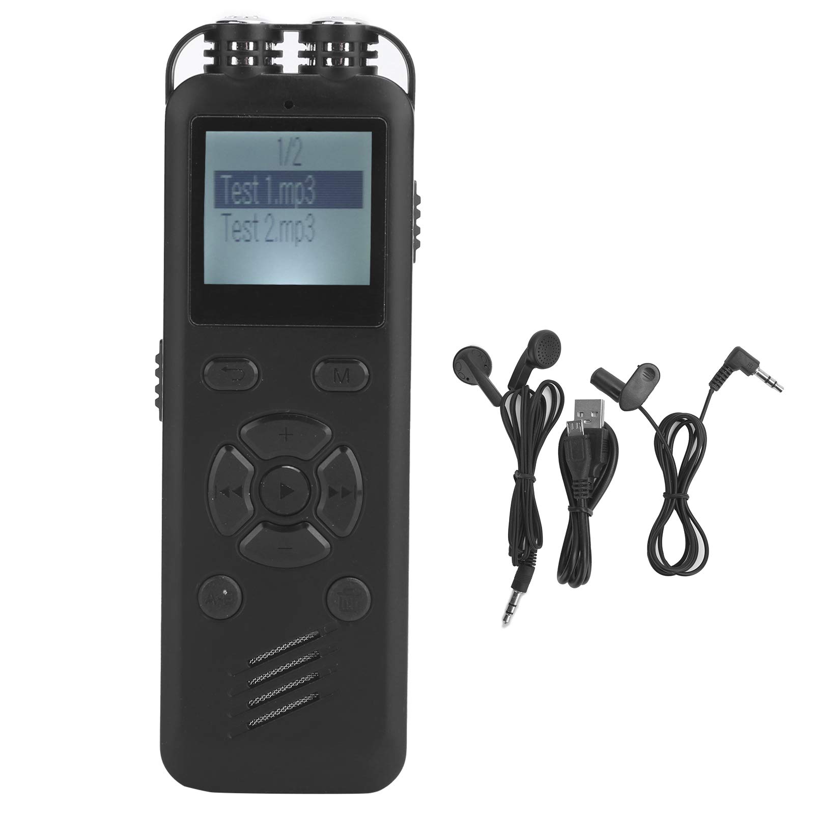 Music Player,Sk-288 Professional Digital/Recorder,8Gb Portable Mp3 Player Music Player,High-Definition Led Screen Display,Condenser Microphone Stereo Recording