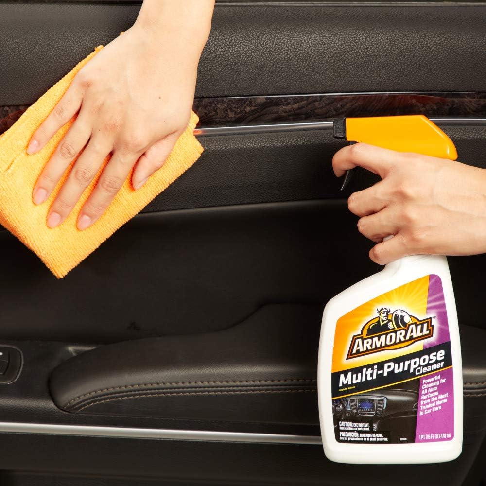Armor All Car Cleaner Spray Bottle, Cleaner for Cars, Truck, Motorcycle, Multi-Purpose, 16 Oz, Pack of 6, 78513-6PK: Automotive