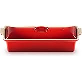 Le Creuset Enameled Cast Iron Rectangular Terrine, 2 qt.,Cerise