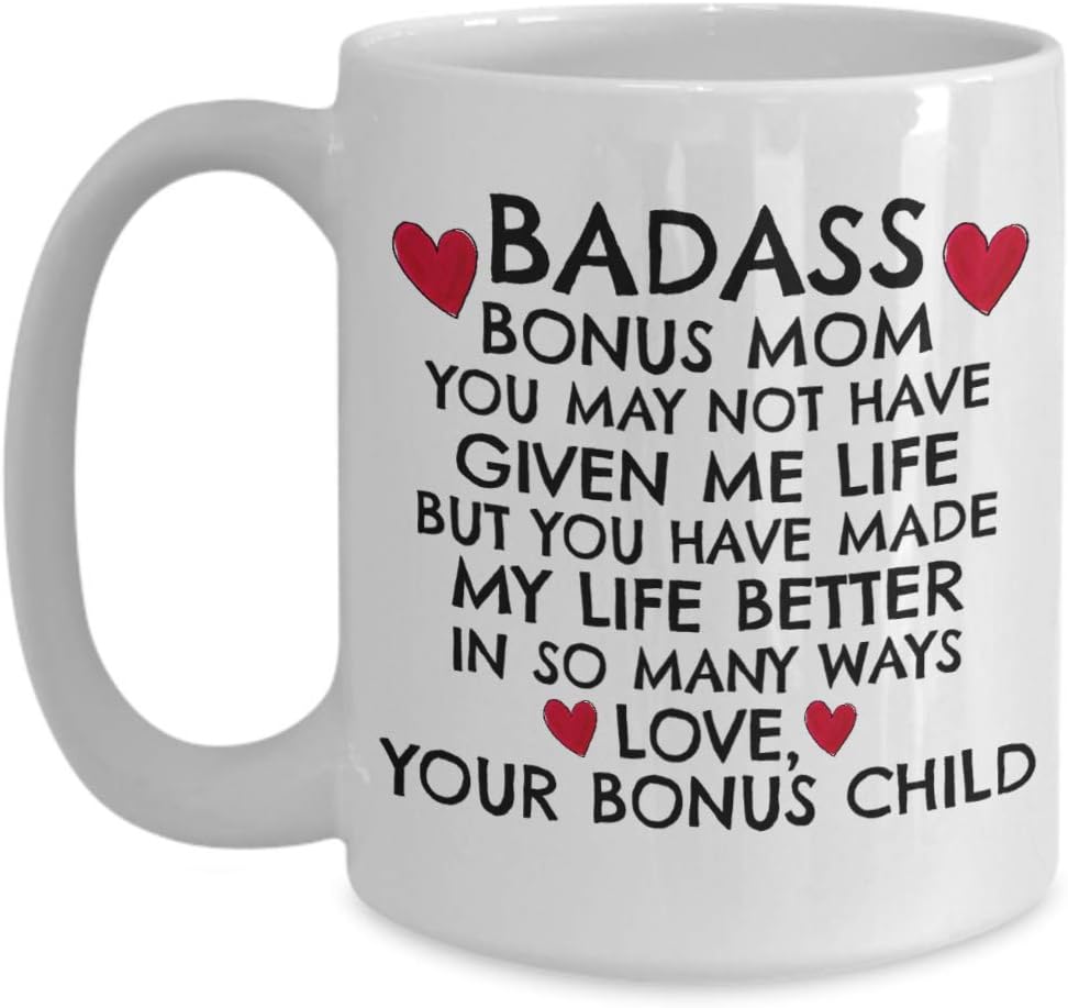 bonus mom coffee mug