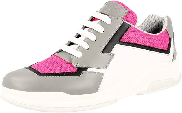 prada leather sneakers womens