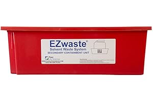 Foxx Life Sciences-252-1901-OEM EZwaste Secondary Container Spill Basin, Safety Tray for 1L-10L 10 to 2.5 Gallon) Carboys, Bottles, and DOT Waste Containers