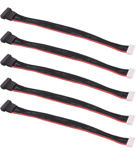 YIXISI 10 Câbles De Balance Pour Batterie LiPo 6S – Silicone 15 Cm, 22 AWG, Pour Drone RC Et Hélicoptère