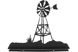 Innovative Fabricators, Inc. Windmill Mailbox Topper