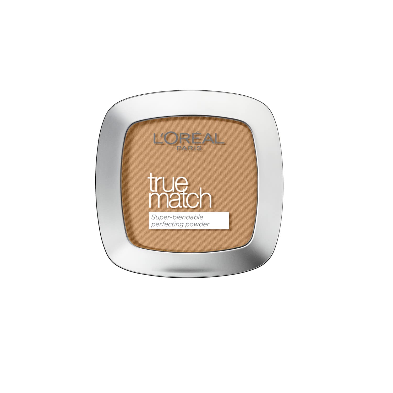 L'Oreal Paris True Match Pressed Powder Buildable and Lightweight Matte Finish Foundation - 6.5 D. Caramel Doré