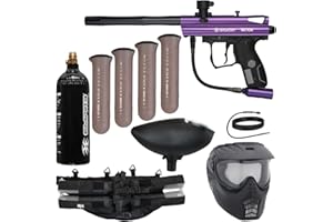 Action Village Kingman Spyder Epic Paintball Gun Package Kit (Victor)
