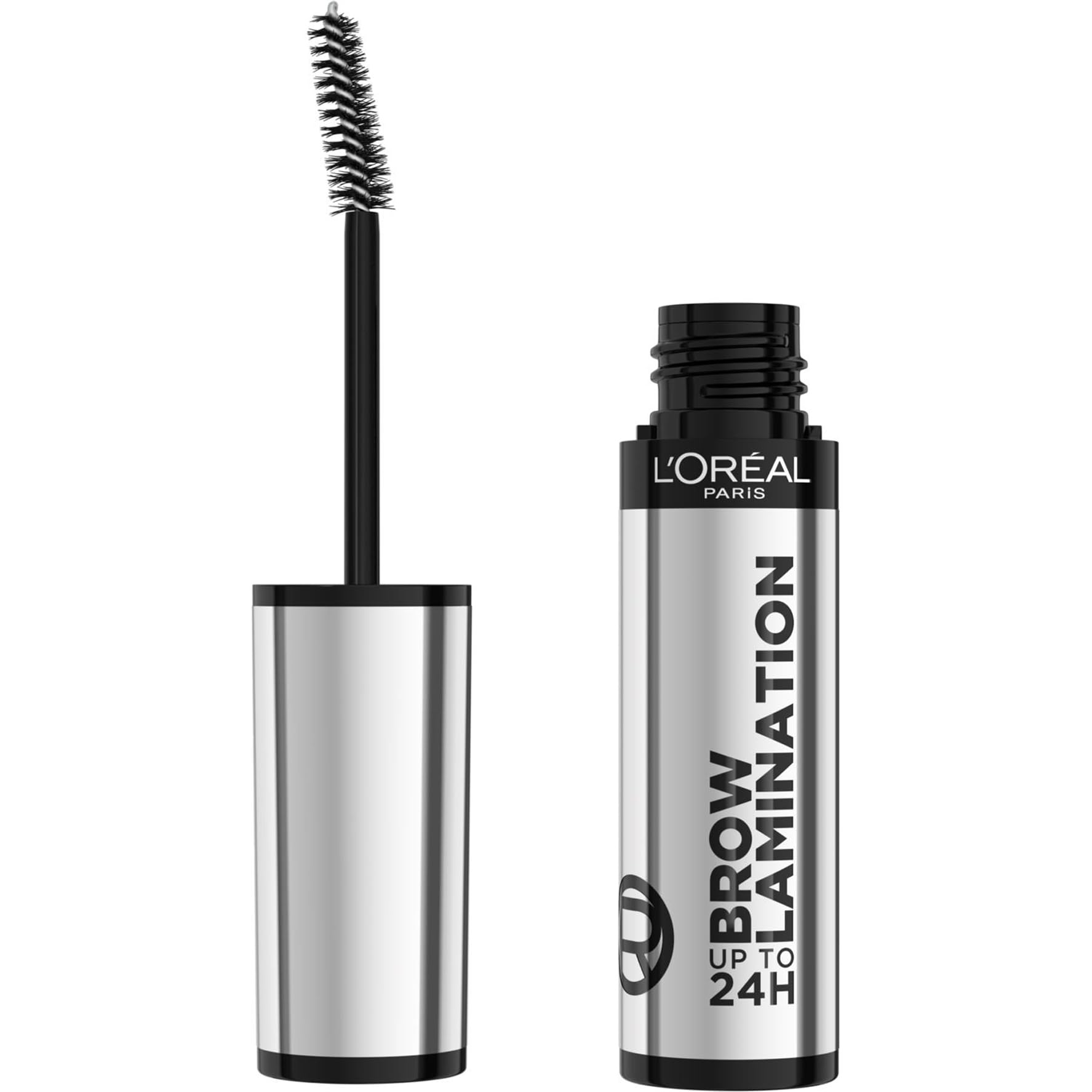L'Oréal Paris Brow Lamination Gel, Hold for up to 24 Hours*, Day and Night, Lifted and Fuller-looking Brows, Infallible Brow Lamination Gel, Clear, 15g