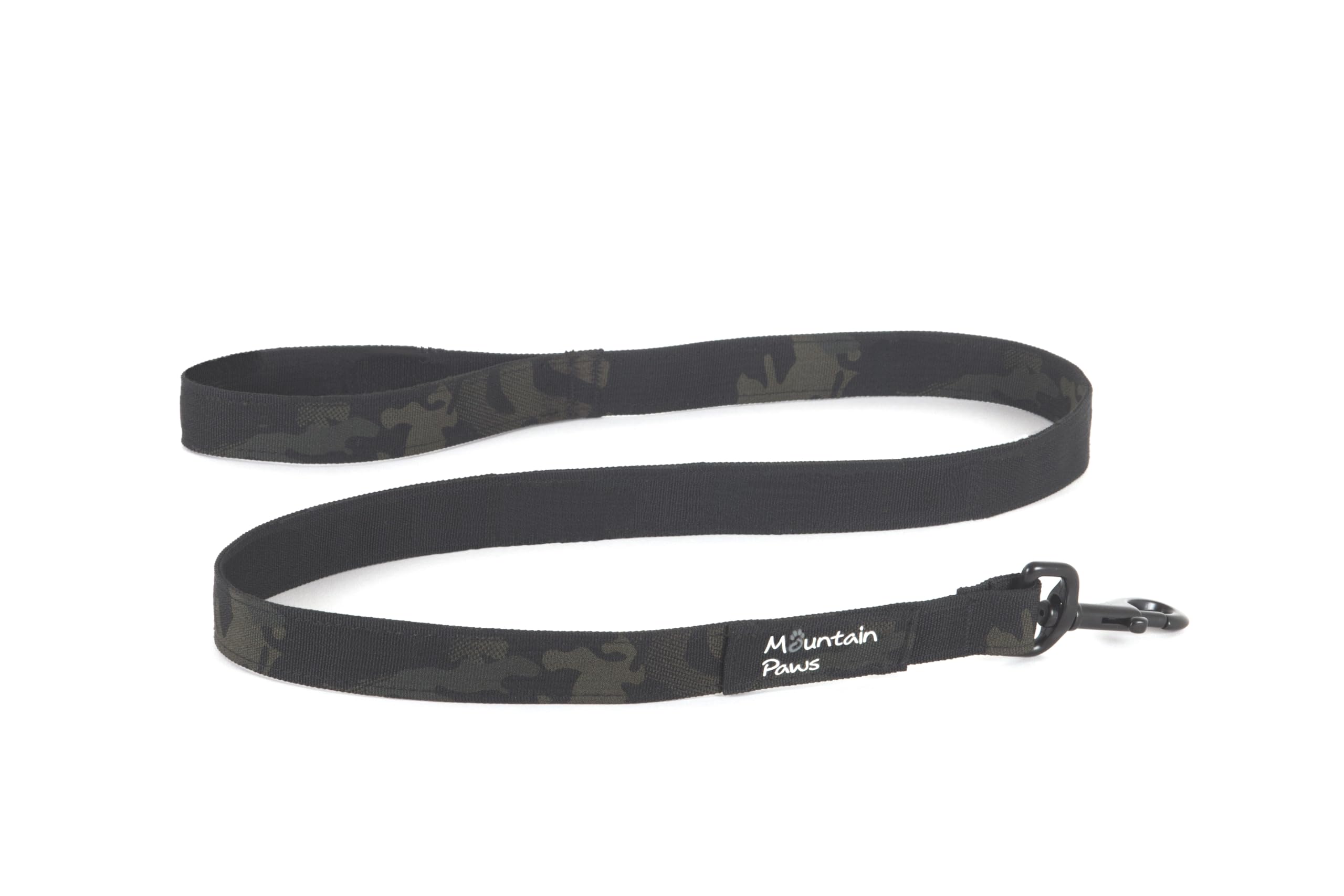 Mountain Paws Extra Tough Dog Lead | Double Layer Fabric With Soft Grip Handle, 1.15 Metres