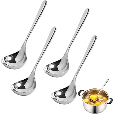 17" Wok Spatula And Ladle Skimmer Spoon - Stainless Steel Cooking Utensils Set 3 304 Stainless Steel Kitchen Utensils Set Dishwasher Safe Wok Accessories Wo - View #11