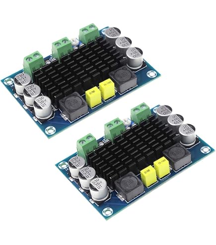 Modulo Amplificatore Di Potenza Digitale OEP30W 2 Pezzi - Mono, 8-24V DC, 36dB, Sostituisce TDA8932, Con Cavo Audio 3.5mm E Alimentazione - 2