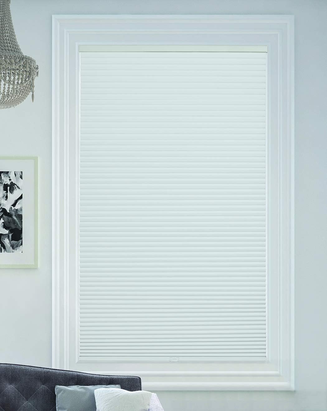Window Treatments - BlindsAvenue Cellular Honeycomb Cordless Shade, 9/16