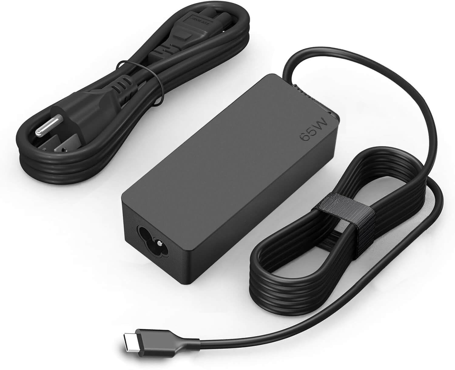 65W USB C Laptop Charger Replacement for Lenovo Thinkpad/Yoga/ Chromebook Laptop Computer, Thinkpad T14 T15 T16 E14 E15 Type C Laptop Charger Fast Charging