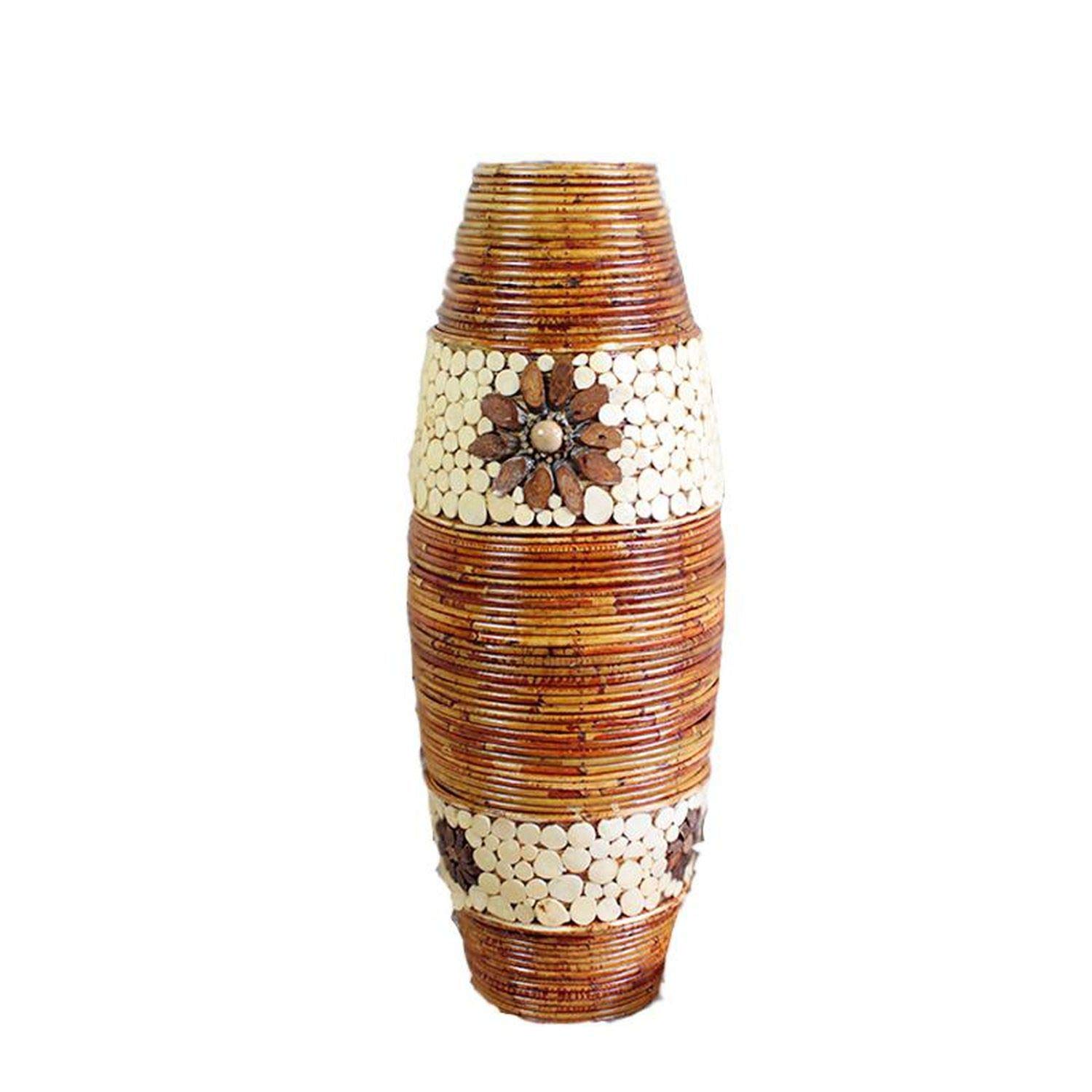 Amazon Com Eeee Retro Bamboo Floor Vase Living Room
