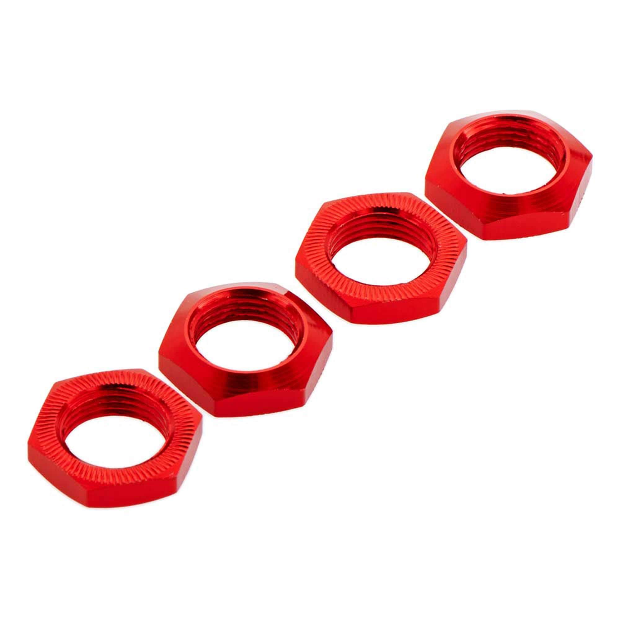 Arrma Aluminum Wheel Nut 17mm Red Nero (4) (AR330360)