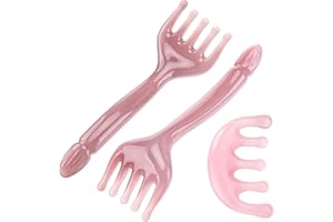 ProSuites 3 Pack Head Massager Scalp Comb Resin Scalp Stress Relax Tool for Christmas, Birthday, Mother's Day, Father's Day